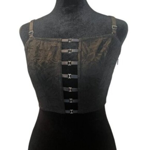 Victoria's Secret Malibu Very Sexy Bustier Bra Lace Large Bra removable straps - Picture 6 of 8